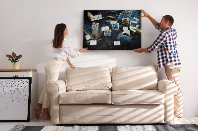 Cork display board Decorative flowers