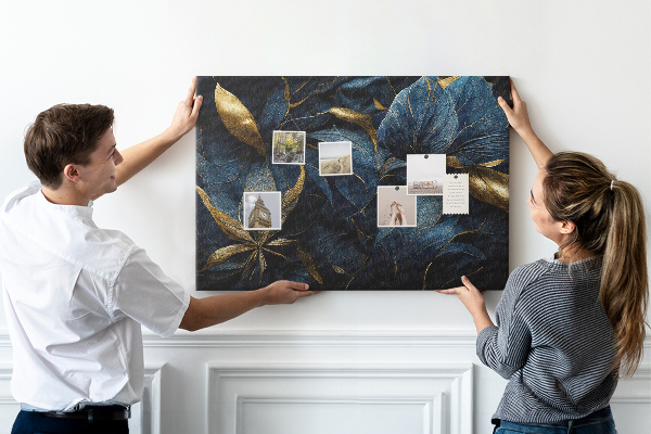Cork display board Decorative flowers
