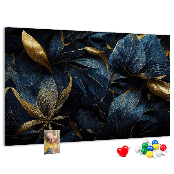 Cork display board Decorative flowers