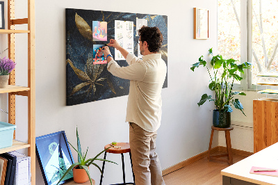 Cork display board Decorative flowers