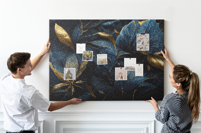 Cork display board Decorative flowers