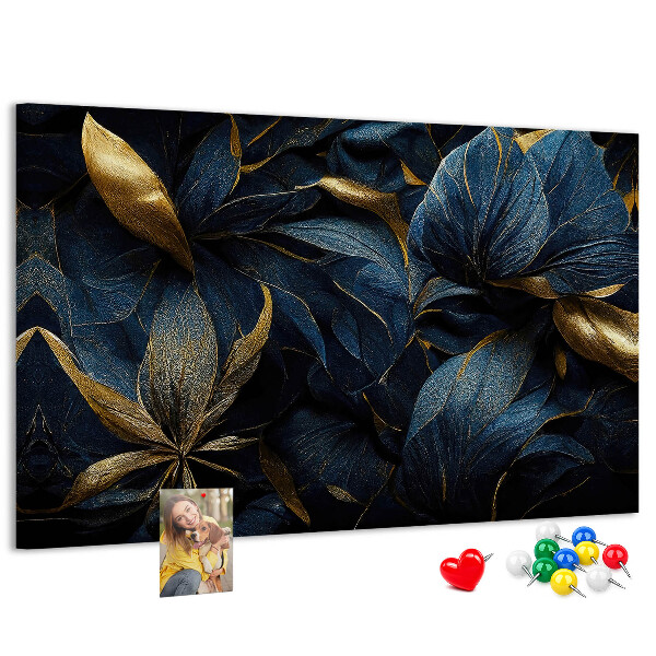 Cork display board Decorative flowers