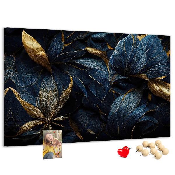 Cork display board Decorative flowers