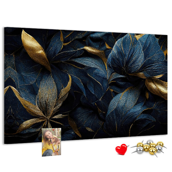 Cork display board Decorative flowers