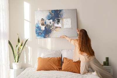 Cork display board Marble pattern
