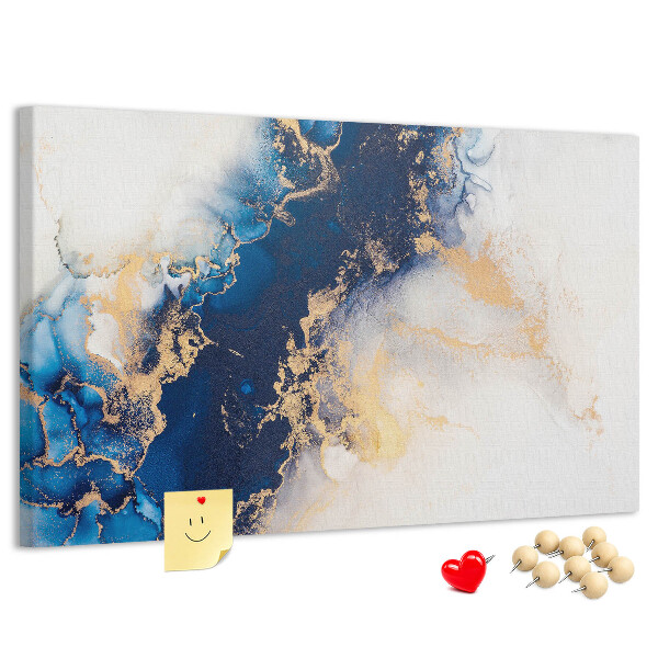 Cork display board Marble pattern