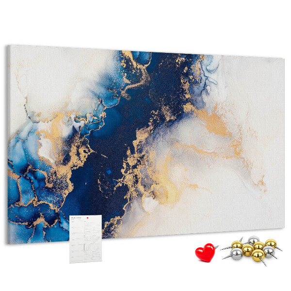 Cork display board Marble pattern
