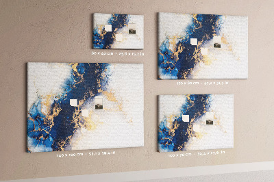 Cork display board Marble pattern