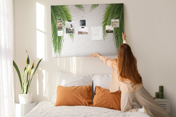 Cork board Leaves palm nature