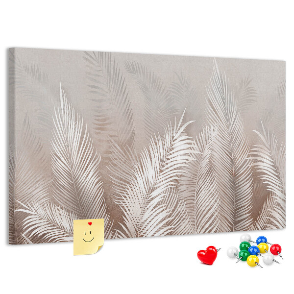 with tropical leaves print