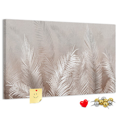 Cork board Tropical leaves