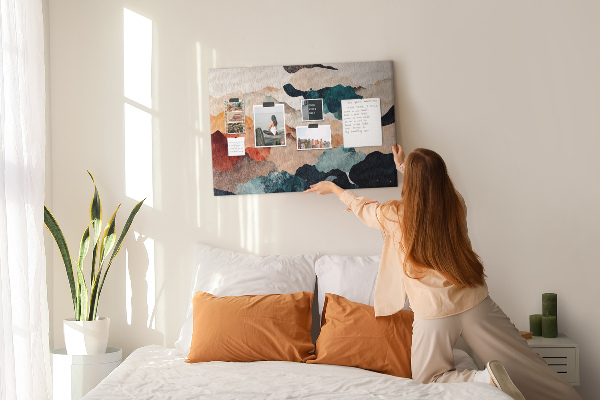 Cork display board Landscape art