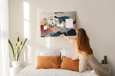 Cork display board Landscape art