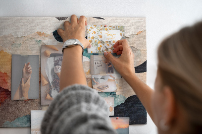 Cork display board Landscape art