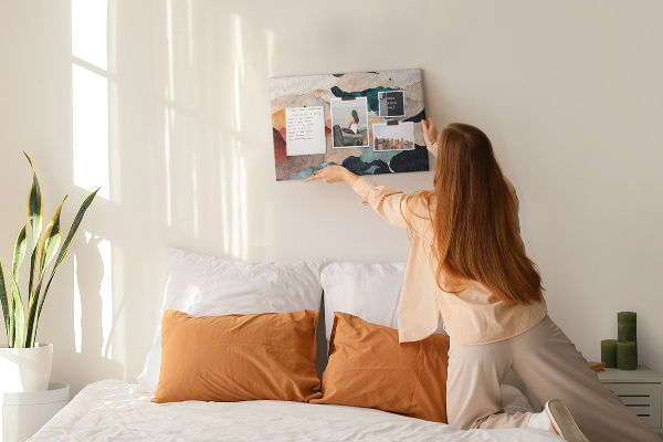 Cork display board Landscape art