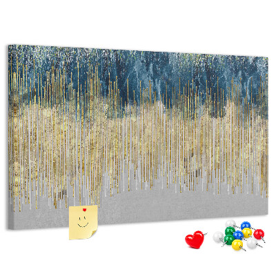Cork memo board Decorative pattern