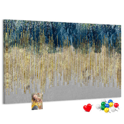 Cork memo board Decorative pattern