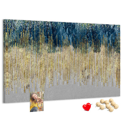 Cork memo board Decorative pattern