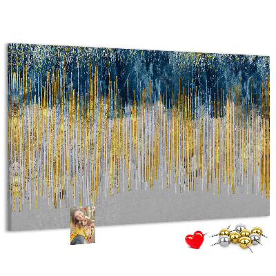 Cork memo board Decorative pattern