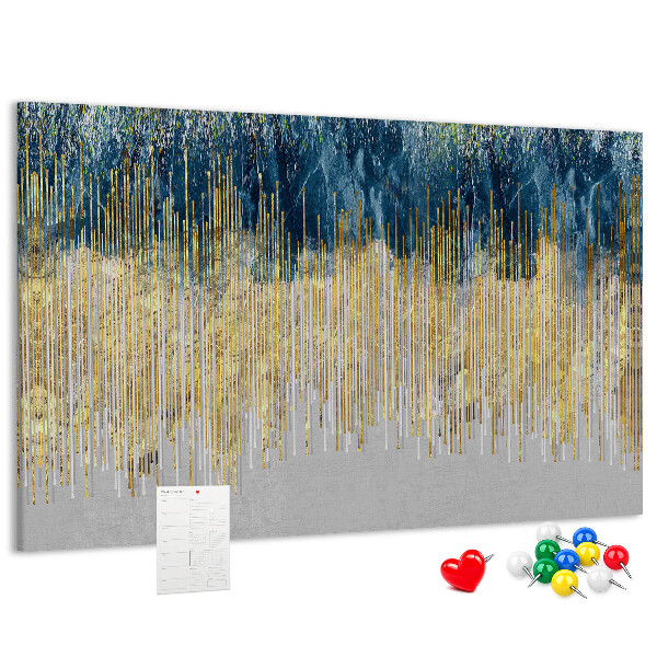 Cork memo board Decorative pattern