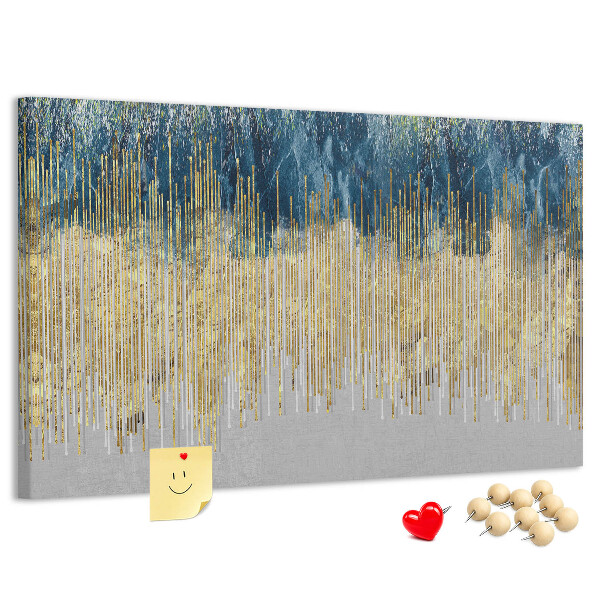 Cork memo board Decorative pattern