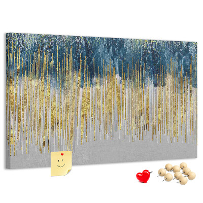 Cork memo board Decorative pattern