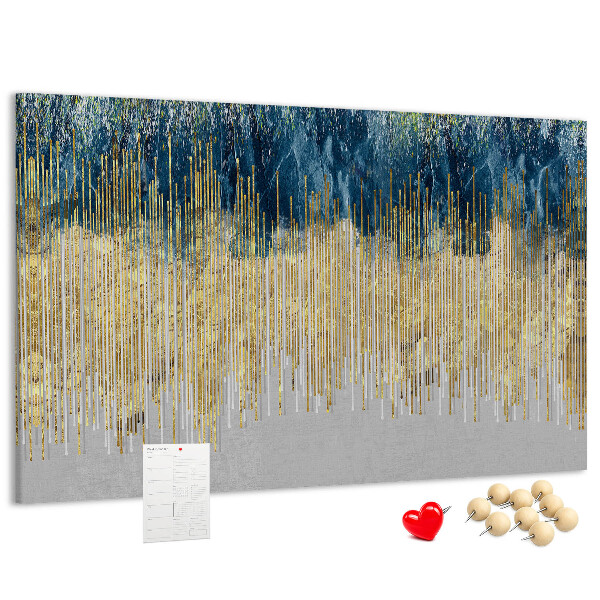 Cork memo board Decorative pattern