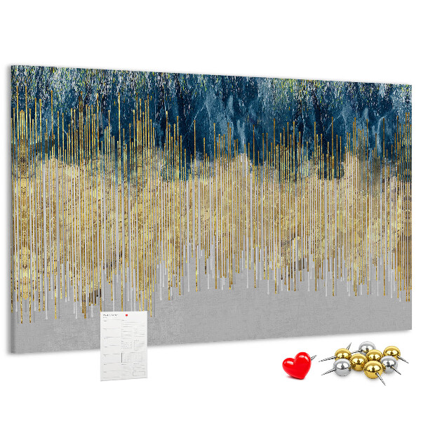 Cork memo board Decorative pattern