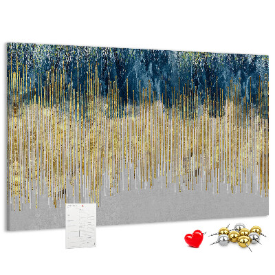 Cork memo board Decorative pattern