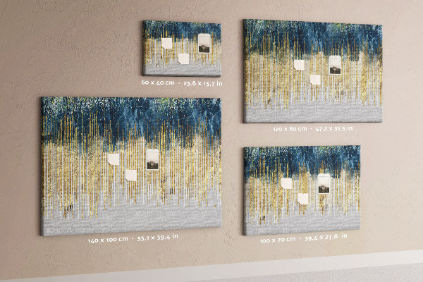 Cork memo board Decorative pattern
