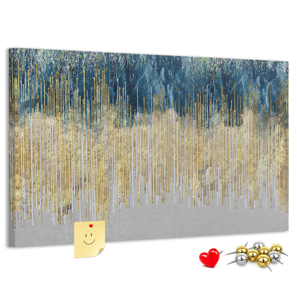 Cork memo board Decorative pattern