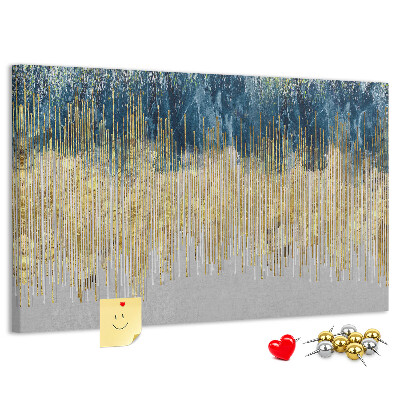 Cork memo board Decorative pattern