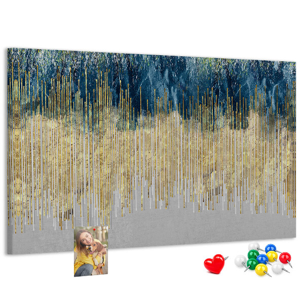 Cork memo board Decorative pattern