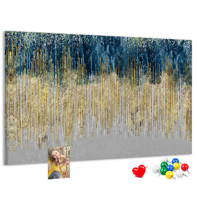 Cork memo board Decorative pattern