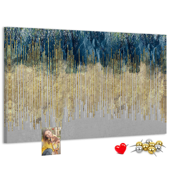 Cork memo board Decorative pattern