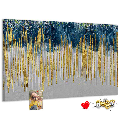 Cork memo board Decorative pattern