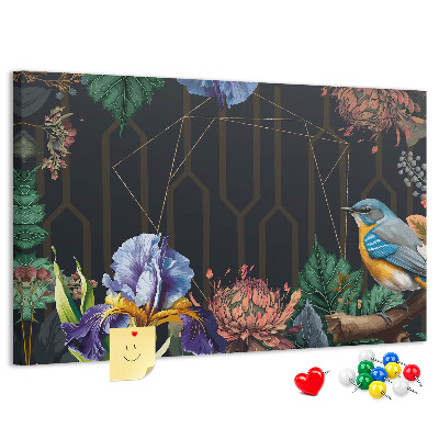 Cork memo board Nature frame