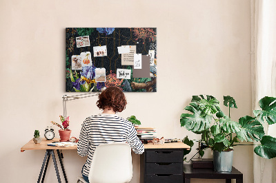 Cork memo board Nature frame