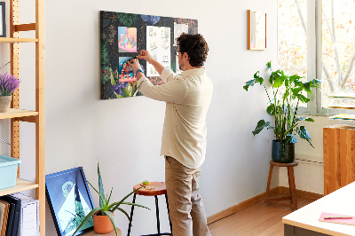 Cork memo board Nature frame