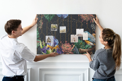Cork memo board Nature frame