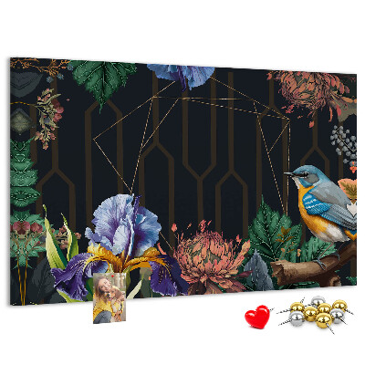 Cork memo board Nature frame