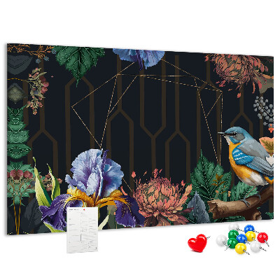 Cork memo board Nature frame