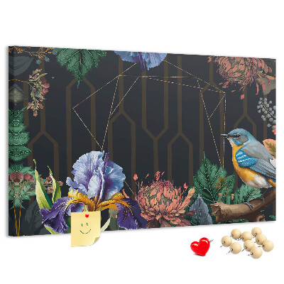 Cork memo board Nature frame