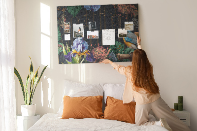 Cork memo board Nature frame