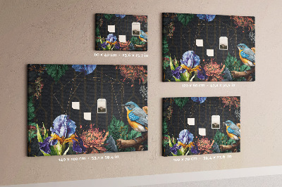 Cork memo board Nature frame