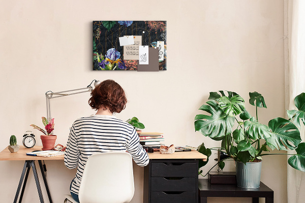 Cork memo board Nature frame