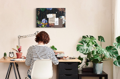 Cork memo board Nature frame