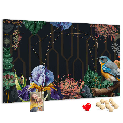 Cork memo board Nature frame
