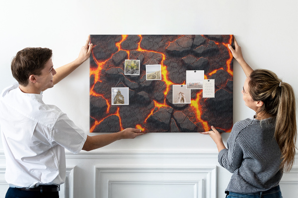 Cork board Volcanic lava