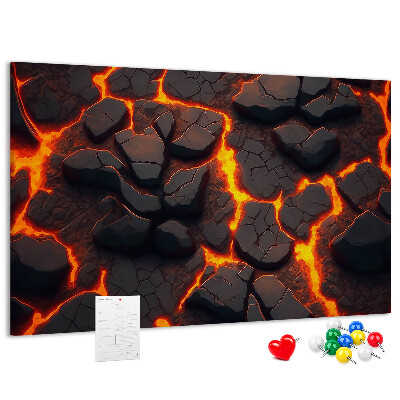 Cork board Volcanic lava